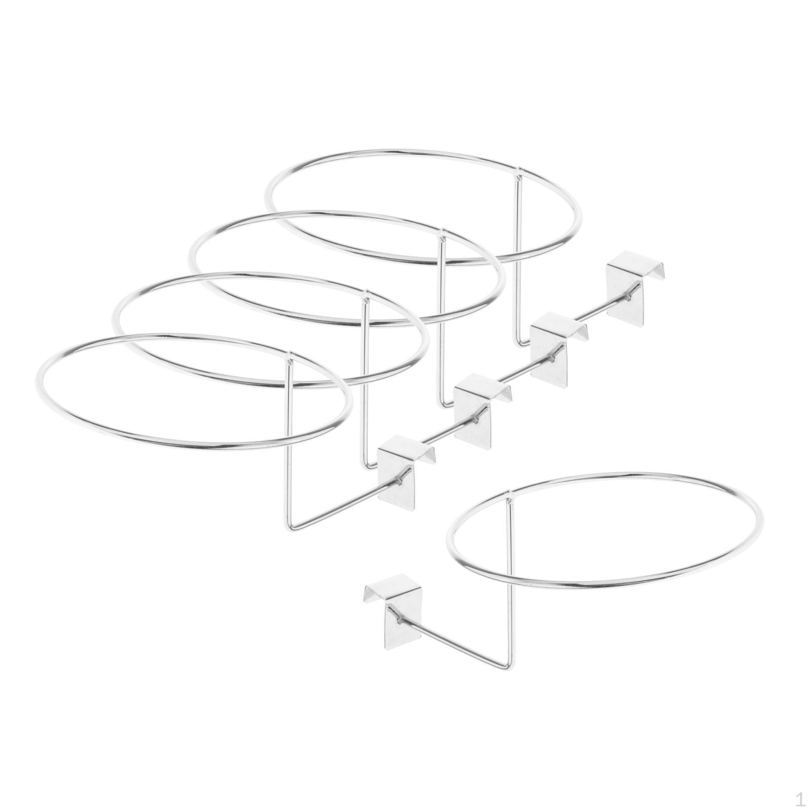 

5 Pack of Wall-mounted Motorcycle Accessories,Helmet Holders Metal Hangers Racks,Multifunctional A