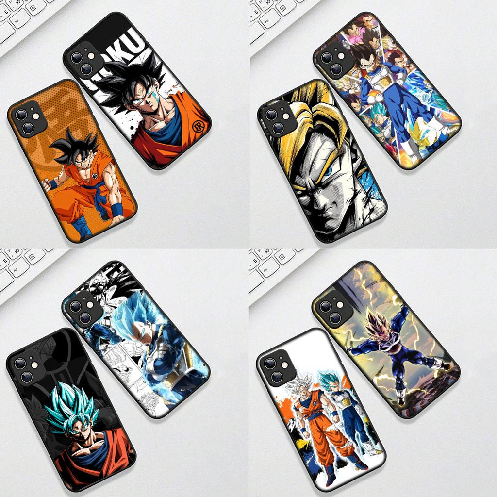 for Motorola Moto G86 G57 G67 G24 G15 G54 Power G13 G14 G34 G35 G45 G60 G53 G55 G64 G75 G72 Case Vegeta IV Dragons Gokus Balls Z