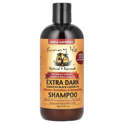 Champú de Aceite de Ricino Negro Jamaicano Extra Oscuro, 12 Fl Oz