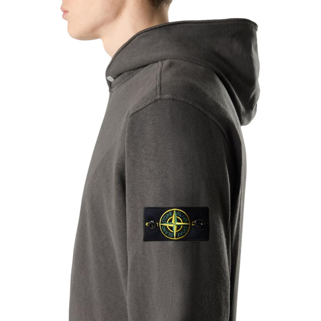 STONE ISLAND Logo Hooded Sweatshirt Men Sweatshirt L1S156100031S0060-V0165