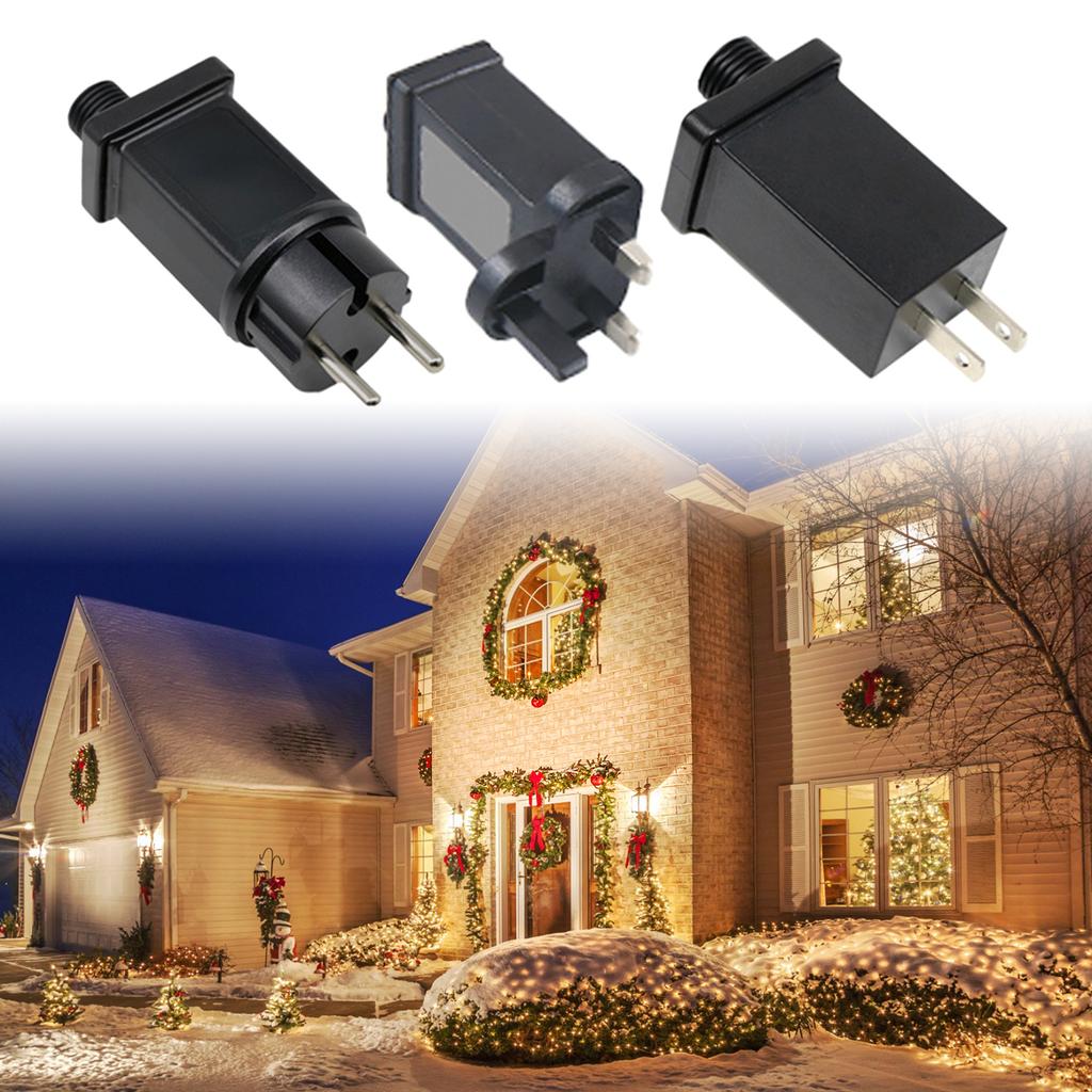 12V 1.5A LED Power Supply for Christmas String Lights LED Controller IP44 Waterproof Low Voltage Transformer Durable