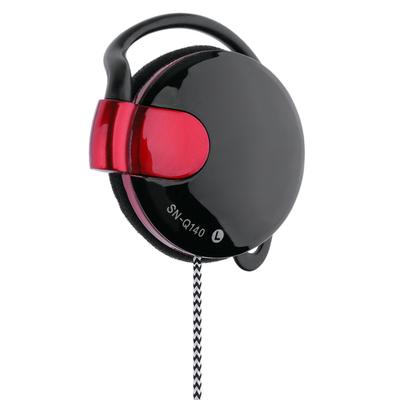 3,5 mm Kabelgebundenes Gaming-Headset On-Ear Sportkopfhörer Ohrbügel Musik-Ohrhörer mit Mikrofon Inline