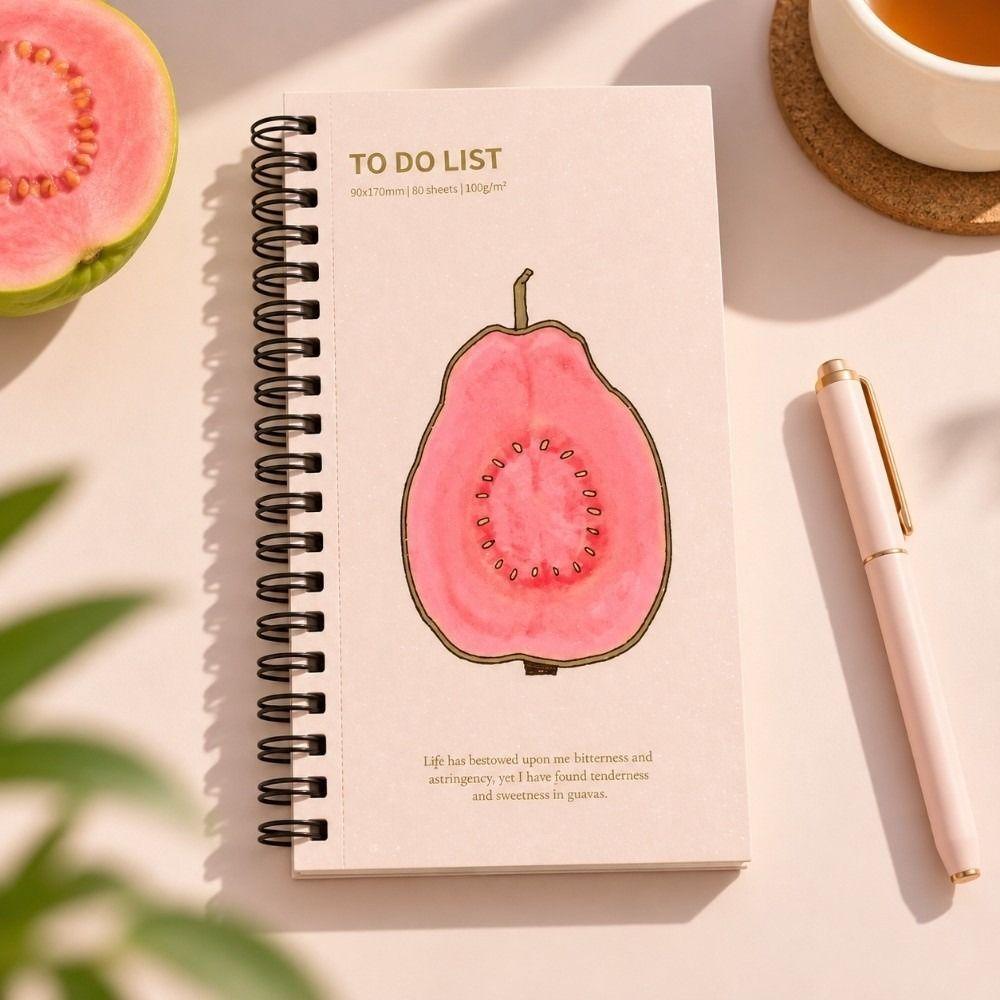 Spiral Bound To Do List Notebook Portable Habit Tracker Journal Self Discipline Habit Tracking