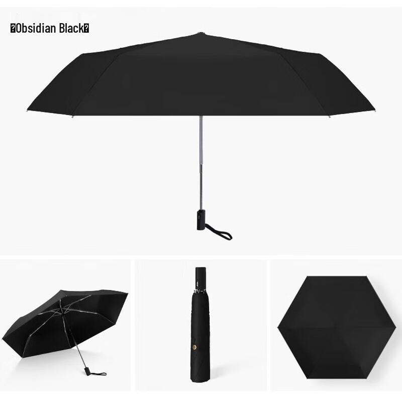 Nanqiao Automatic Flat Blackout Sun & Rain Umbrella