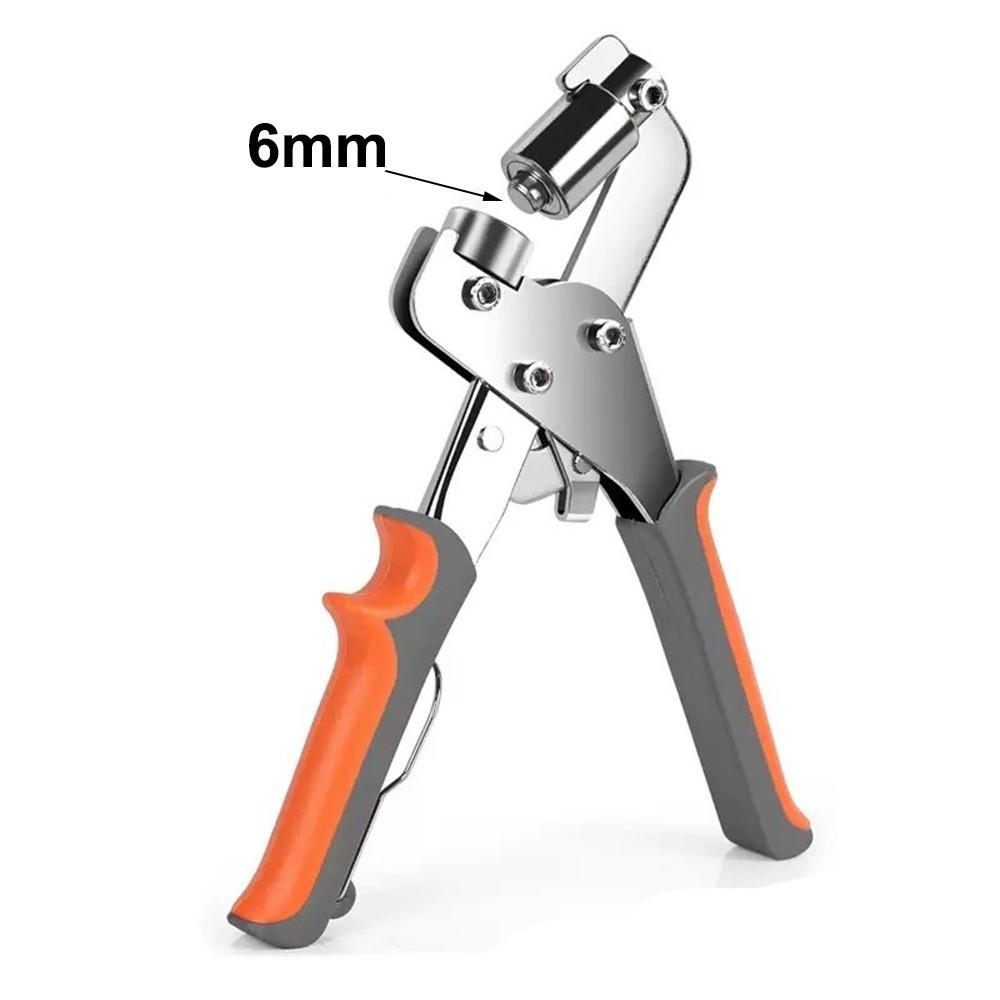 Metal Eyelet Pliers Rubber Grip Grommet Press Tool New Eyelet Setting Tool Tarpaulin Repair