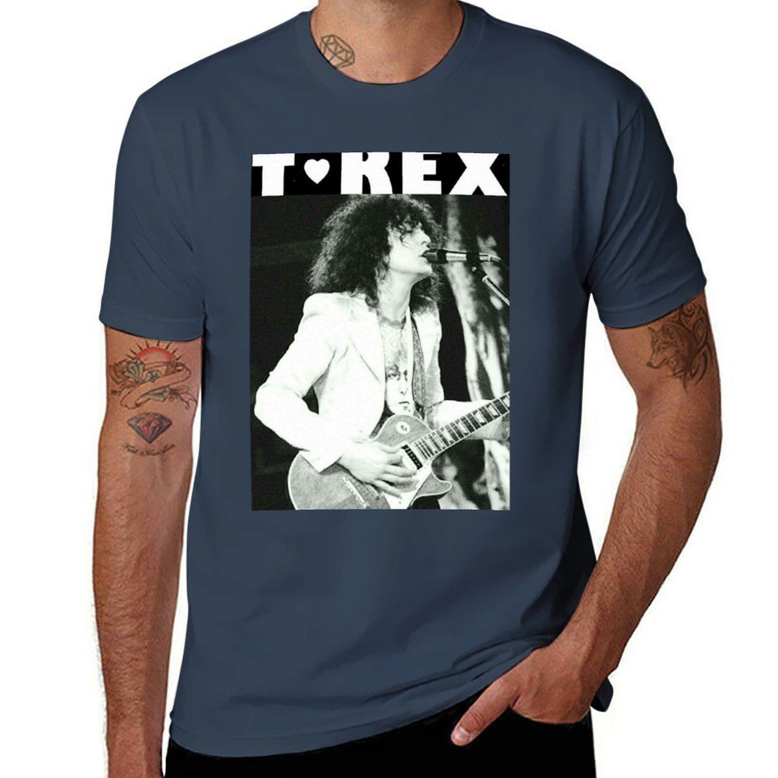 T Rex Marc Bolan Tshirt Big Size Daily Wear Tshirt S