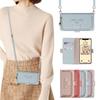 LanFly Compatible iPhone Neck Crossbody Shoulder Perfect As a Christmas Cute Case with Zippered Coin Stylish Case for Includes 4 Card a Zippered Coin