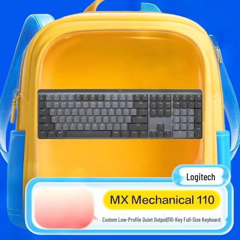 

Logitech MX Mechanical Full-Size Wireless Mechanical Keyboard