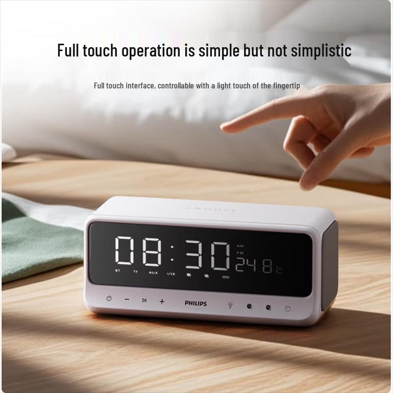 Philips TAS3609 Bluetooth Alarm Clock Speaker