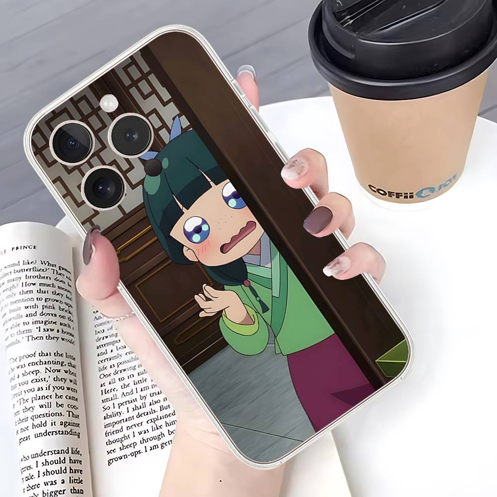 Jinshi And Maomao The A-Apothecary D-Diaries Phone Case Soft Transparent Case For IPhone 17 16 15 14 13 12 11 Pro Max Mini Plus