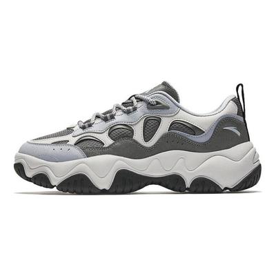 Flowing Fire Versatile Trendy Non-Slip Wear-Resistant Breathable Low-Top Casual Shoes Men Casual Shoes Gray White 112518853-2