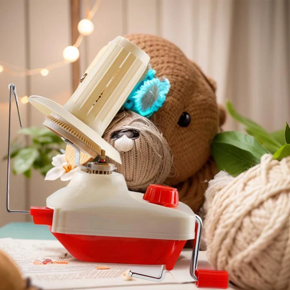 Yarn Winder Hand Operated Yarn/Fiber/Wool/String Ball Winder Wool Winder Machine for Swift Yarn Wool Fiber String Ball