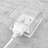 Transparent Outlet Case Plastic Electrical Safety Guard Waterproof Socket Box  Wall-mounted