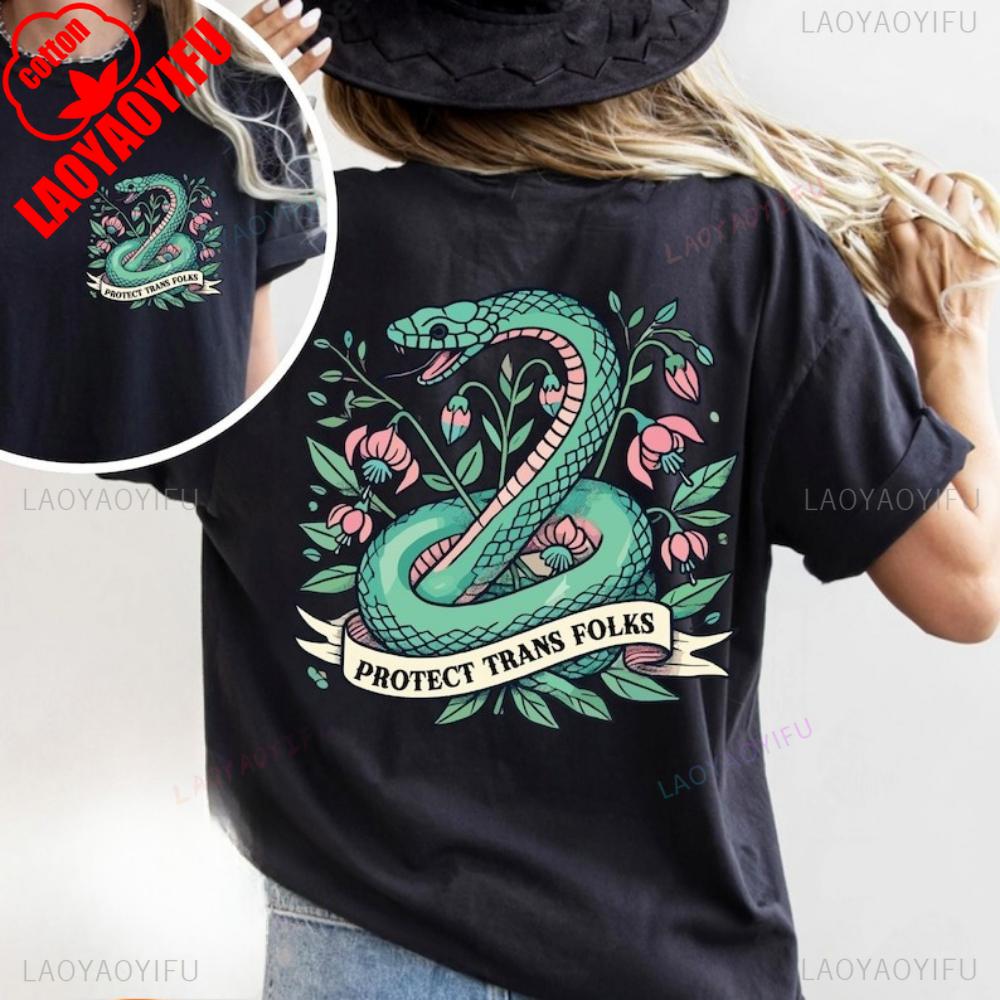 

Protect Trans Folks Shirt Protect Trans Rights Trans Rights Are HuUnisex Rights Protect Youth Vote Ropa Mujer Tops S