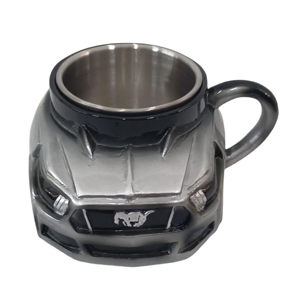 

Кружка для кофе в форме машины Креативная новинка Посуда для напитков Забавные подарки для мужчин Парня Папы Мужа Автолюбителей 300 темно серый