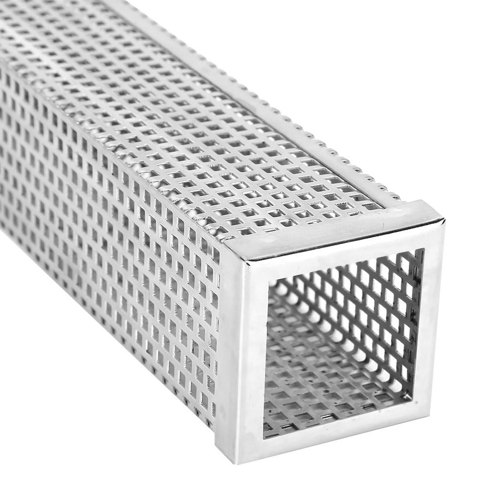12in 304 Stainless Steel BBQ Smoker Tube Barbecue Accessory for Electric Charcoal Grill