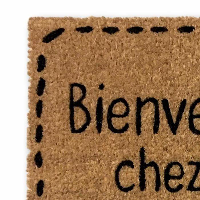 Tapis d'entrée - KOKO DOORMATS - Bienvenus chez nous - 60x40 cm - Antidérapant - Moderne