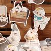 Infeel.Me Cute Forest Recorder Sticky Notes - Cartoon Check-in Planner for Students