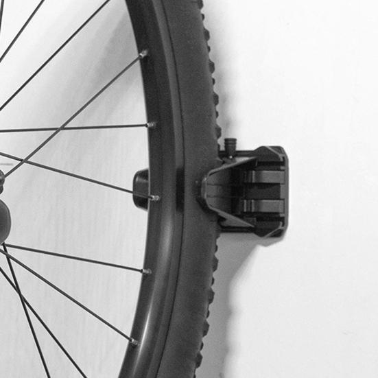 Bike Rack Stand with Expansion Screws Strong Load-bearing Not Easily Deformed Storage Vertical Bike Mount Adjustable Wall Mount Bike Hanger