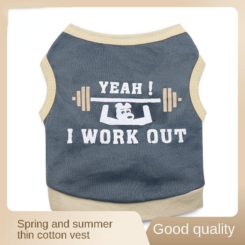 

Хлопковый жилет для щенков, собак, кошек, домашних животных, одежда для домашних животных, весенне-летняя тонкая одежда