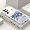 Snow Mountain Sunrise Scenery Silicone Phone Case For Samsung Galaxy S23 Ultra S22 Plus S21 FE S20 Note 20 Dustproof Soft Cover