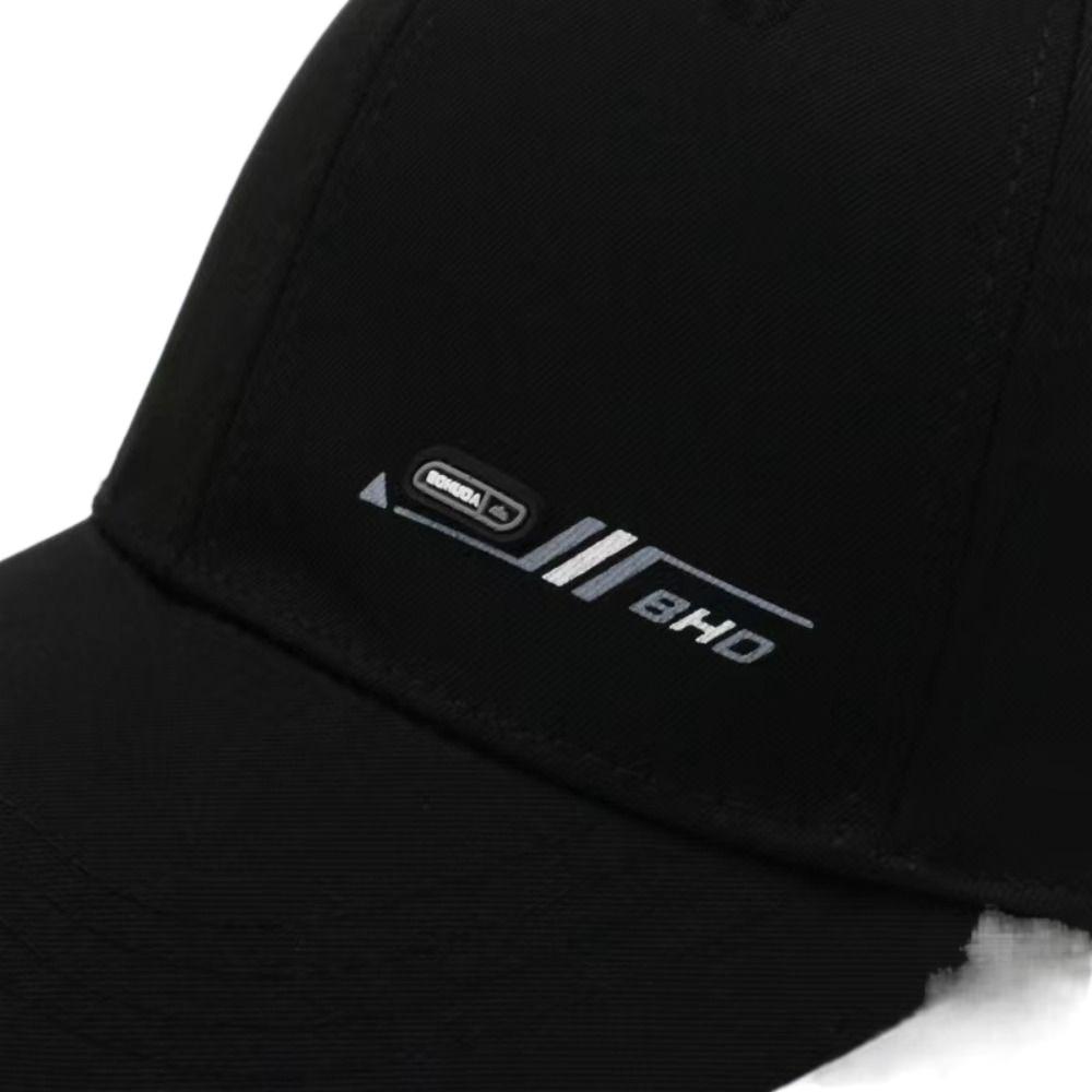 Fashion Polyester Sports Baseball Cap Adjustable Washable Vintage Duck Tongue Cap Versatile Anti-UV Breathable Golf Caps Unisex