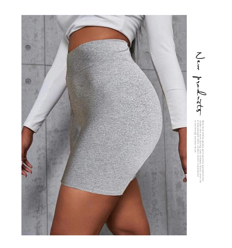 In Stock 2024 Nude Feel Seamless Yoga Shorts - Five-Point Tight Fit, Tummy Control, Perfect for Summer Cycling & Fitness