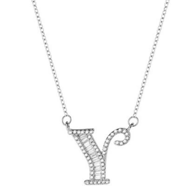 English Letter Necklace Suitable for Couples' First Letters