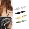 10 Pcs Stainless Steel Spike Ear Studs Punk Style Stud Earrings Minimalist Ear Stud Gothic Jewelry Cartilage Earring