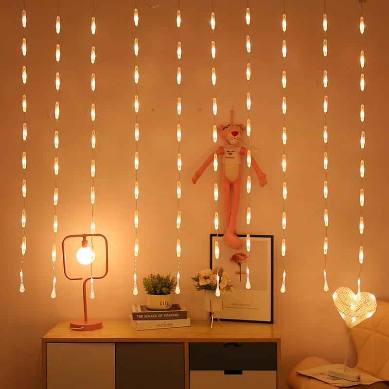 Samsung LED Curtain String Lights - Stars & Moon Decoration for Festivals