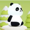 Veilleuse Panda lampe LED en silicone portable lumière multicolore avec télécommande luminosité et couleur réglables Cadeau