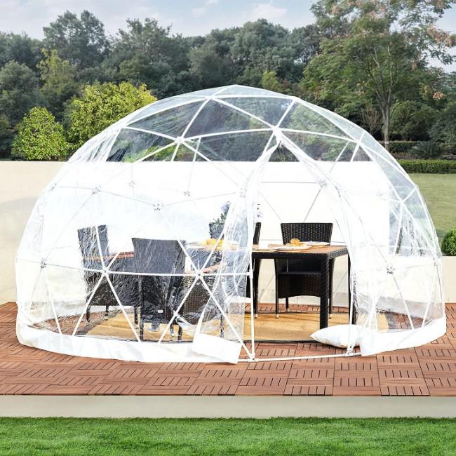 High-Quality Eco-Friendly ABS Frame Outdoor Double Cover PVC All-Season Tent