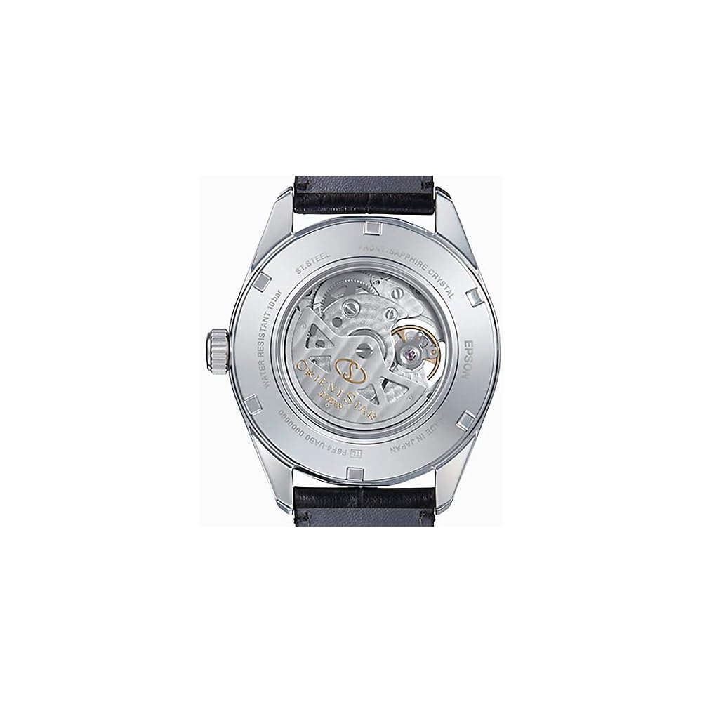 Orient Star Automatic Skeleton Watch Men's Navy Open Heart Mechanical Japan Made 2-Year Warranty
