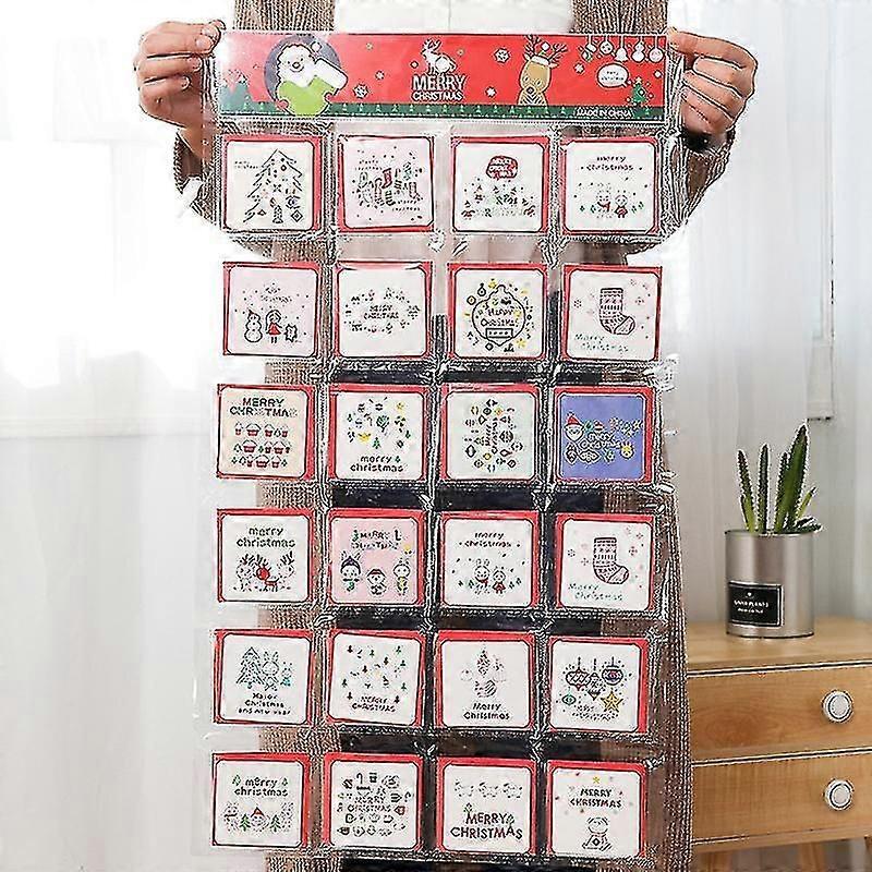 Christmas Card Set- Winter Happy Holiday Greeting Cards Of 144-pack