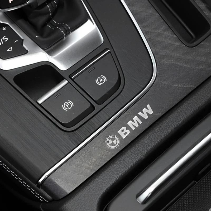 Car Sticker 2025 Hot 3D Car Logo Stickers Metal Letter Car Stickers Interior Decoration For BMW X3 X5 M5 M3 E46 E90 E60 F10 E39