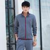 Men's Spring/Autumn Casual Sports Set, Large Size, Long Sleeve, for Middle-Aged and Elderly Men - Dad's Running Outfit