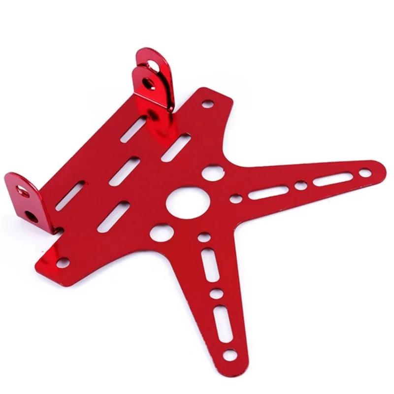 Akcesoria Ogólne do Motocykli Numer Tablicy Rejestracyjnej Motocykla Regulowany Uchwyt ze Stopu Aluminium Zewnętrzny