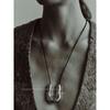 Niche Style Fashion Wind U-Shaped Long Female Leather String Necklace