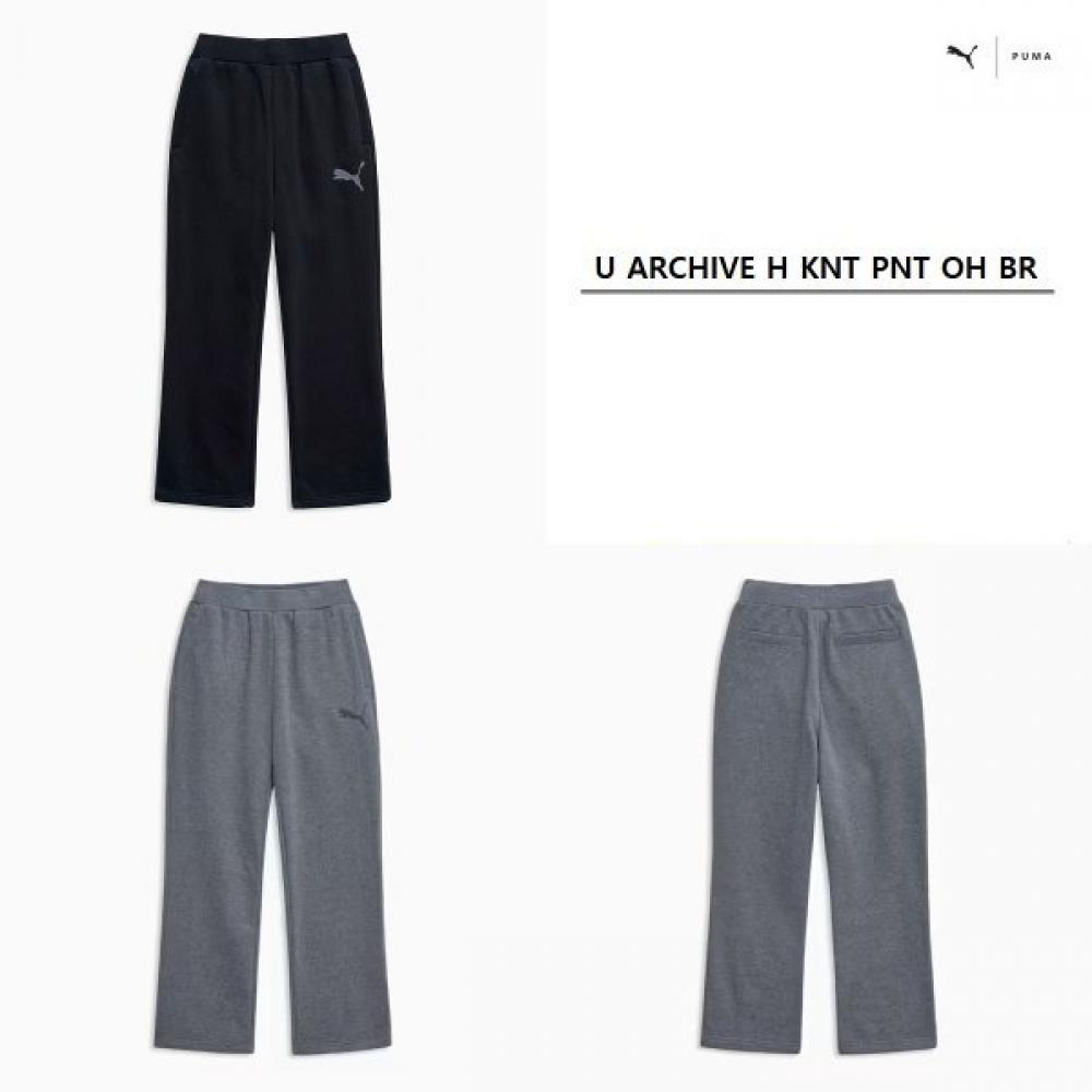 

PUma Uni ArcHive H BrUsHed Sweat Pants 940905 01 02 U ArcHive H Knt Pnt oH Br 01 black/M