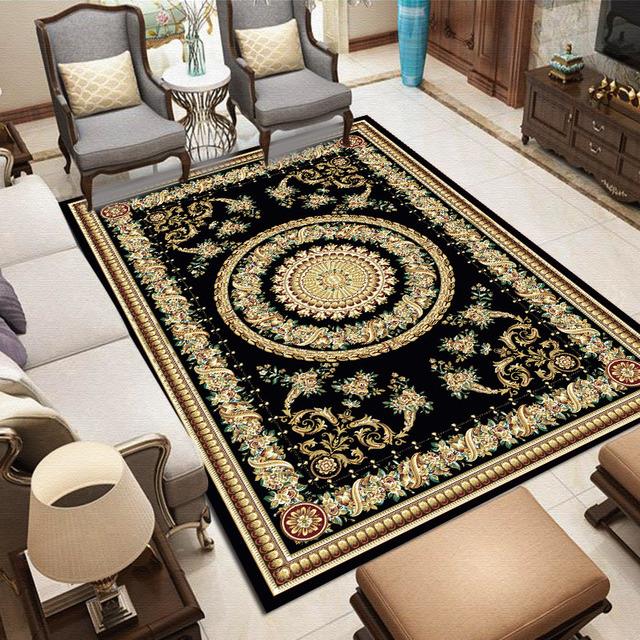 New Home Living Room Classical European Carpet Modern Bedroom Simple European Carpet Home Decoration Coffee Table Mat