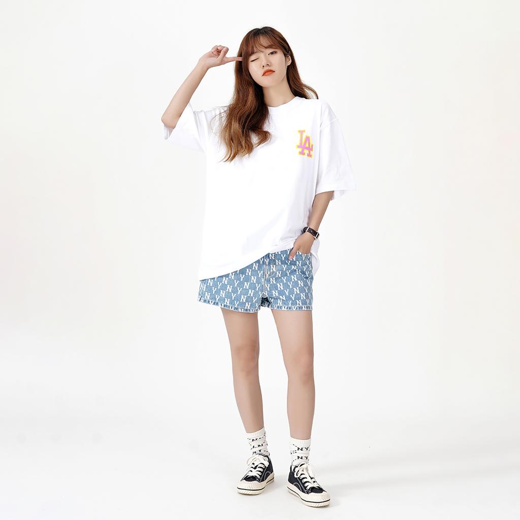 New MLB Los Angeles Dodgers T Shirts Unisex White 3ATS41023-07WHS