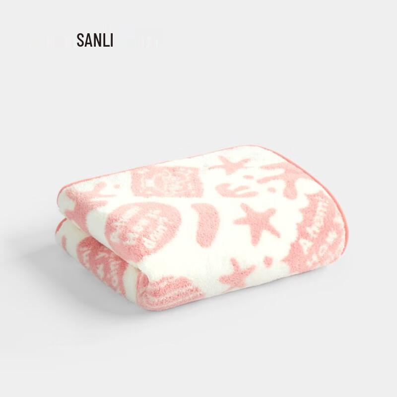 Sanli SpongeBob Coral Fleece Towel