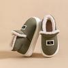 Winter household old cotton shoe bag heel velvet indoor warm thick-soled snow boots winter warm feet home