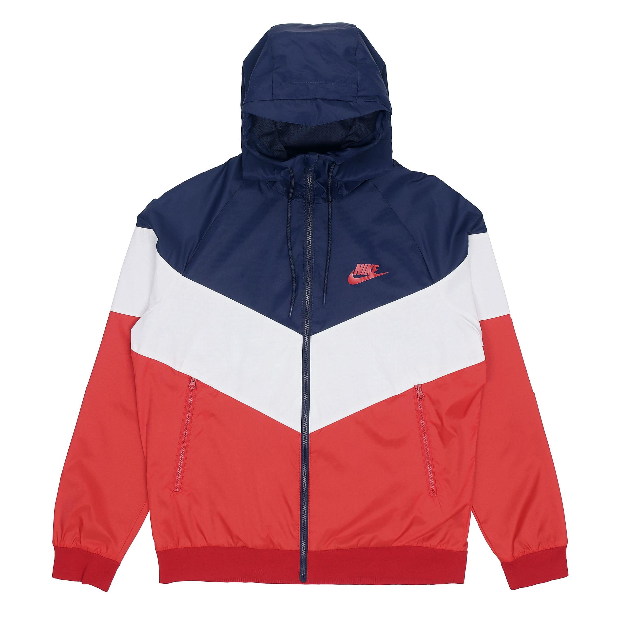 Nike Sportswear Windrunner Casual hooded track Jacket Navy Blue Dark Men s DC4113-441 M