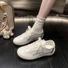 Forrest Gump shoes women's 2025 new summer thin face breathable net shoes versatile little white casual sports moral training shoes