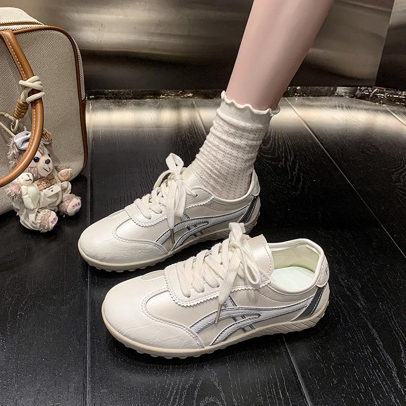 Forrest Gump shoes women's 2025 new summer thin face breathable net shoes versatile little white casual sports moral training shoes