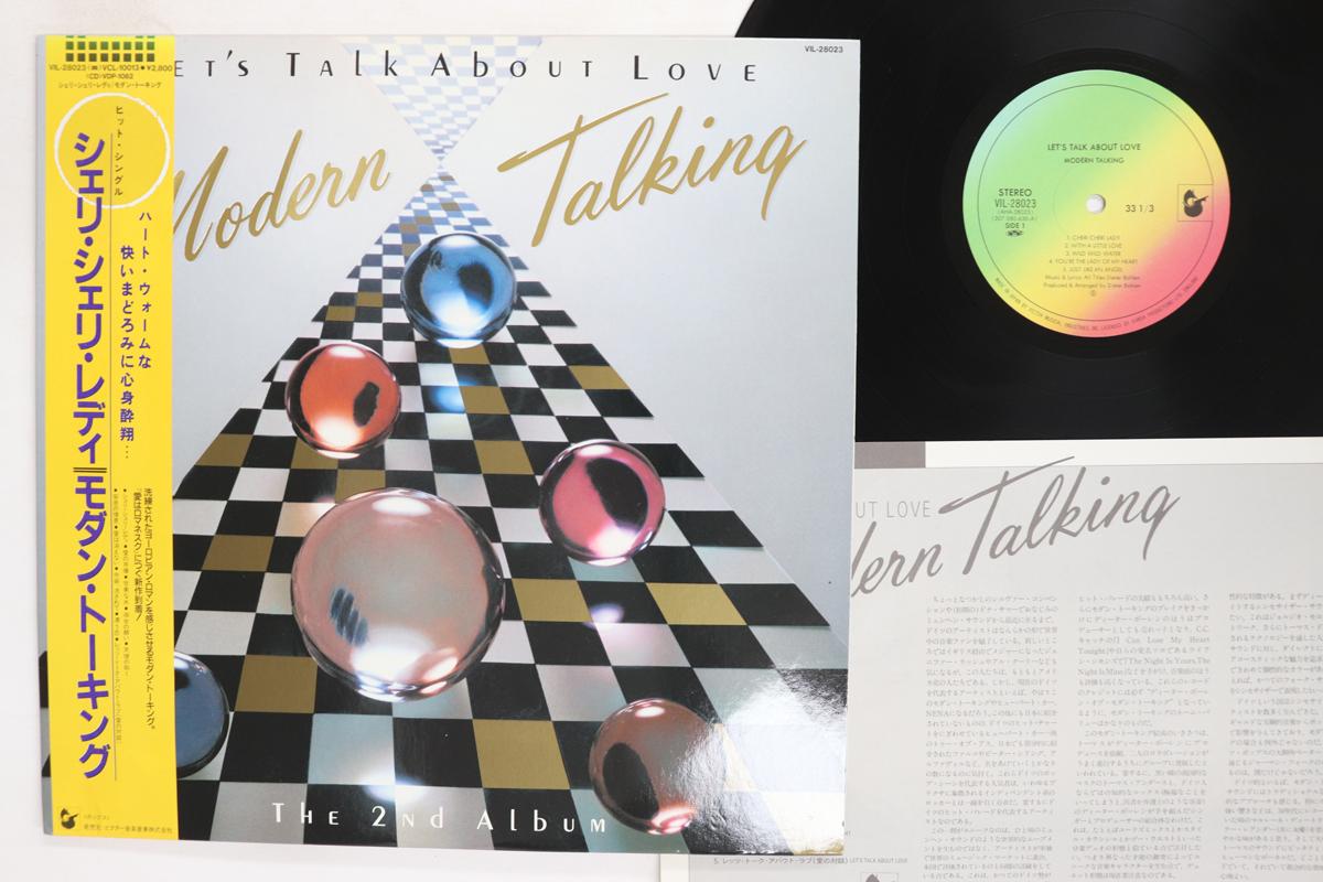 

Платівка MODERN TALKING Lets Talk About Love VIL28023 HANSA 1986 Японія Obi Рок Вживана