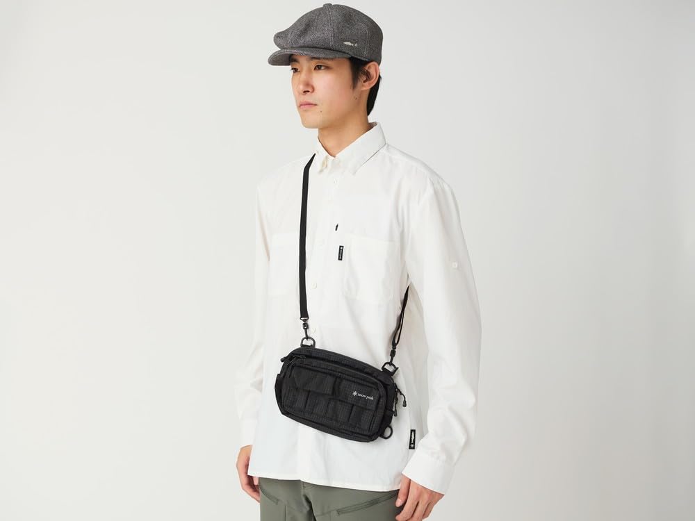 Snow Peak SP FF Joint System Chest Bag Shoulder Crossbody Black SPF-AC-25AU904, Bag, Bag, Men's/Women's,