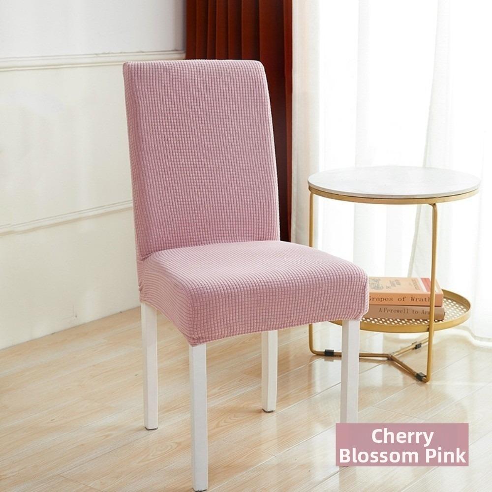 Universal Dining Table Chair Cover High Elastic Chair Dustproof Cover  for Dining Room Home Decor
