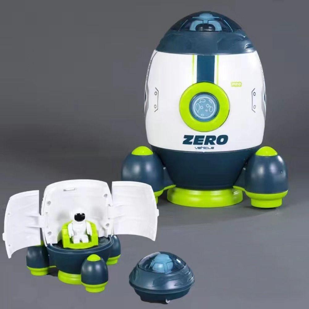 Raumschiff Weltraumforschung Spielzeug Abnehmbare Rakete Trägheitsauto Spielzeug Pädagogisch Geschenke